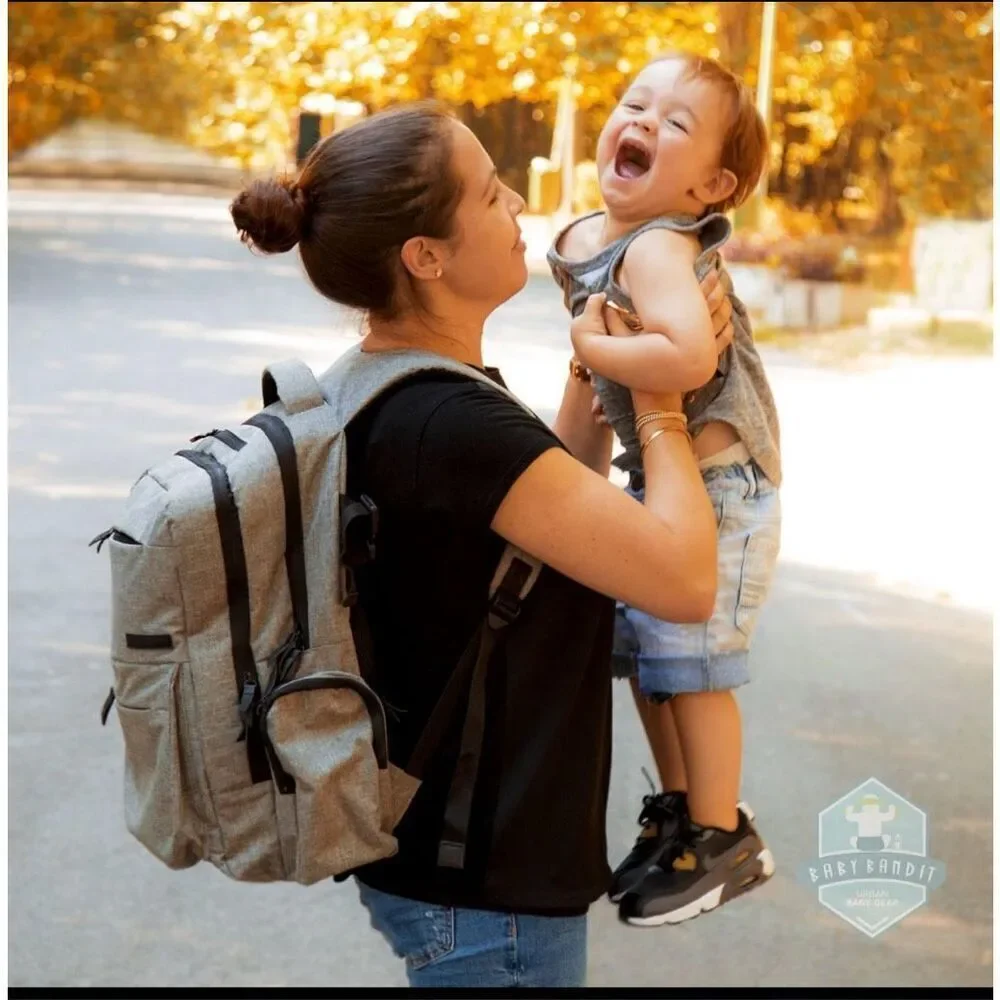 NEW Baby Bandit Backpack Multi Function Organizer Changing Pad